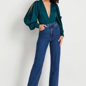 Patho plunge bodysuit